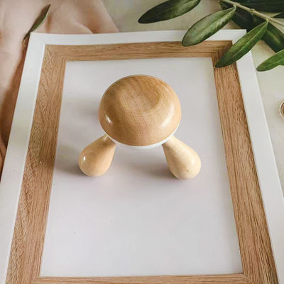 Körpermassage-Werkzeug 3 Fuß Holz Gua Sha Kopfhautmasseur für Muskelentspannung und Haarpflege