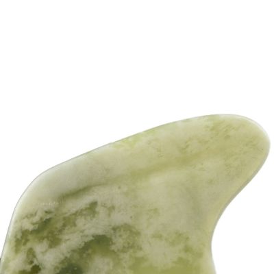 Customized Logo Trending Produkt Form Natur Xiuyan Jade Gua Sha Schablone für Ganzkörper-Massage-Tool