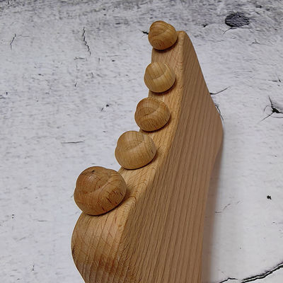 Körpermuskeln Holz Gua Sha Schraubwerkzeug für Rücken Hals Gesicht Bein Lymphdrainage