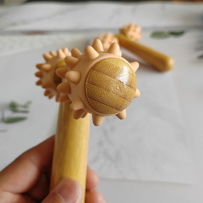 Körpermassage-Ausrüstung Sommer 2024 Trending Ankünfte Handmassage Roller Augenmassage Roller Stick Holz 3D Roller Gesichtsmassager