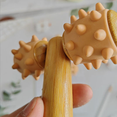 Körpermassage-Ausrüstung Sommer 2024 Trending Ankünfte Handmassage Roller Augenmassage Roller Stick Holz 3D Roller Gesichtsmassager
