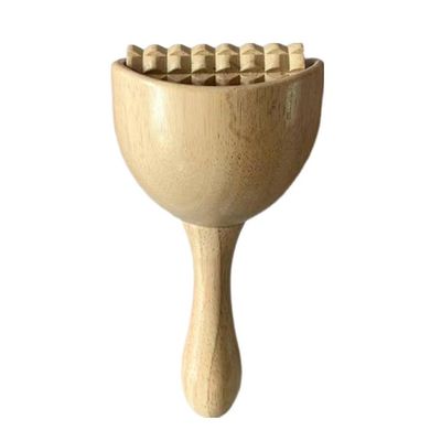 2023 Custom Gua Sha Anti-Cellulitis Holztherapie Schwedische Massagekuppe mit Massasstools für Körpermassage