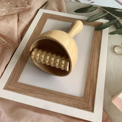 2023 Custom Gua Sha Anti-Cellulitis Holztherapie Schwedische Massagekuppe mit Massasstools für Körpermassage