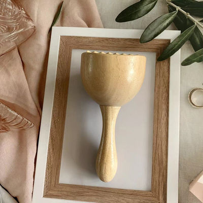 2023 Custom Gua Sha Anti-Cellulitis Holztherapie Schwedische Massagekuppe mit Massasstools für Körpermassage