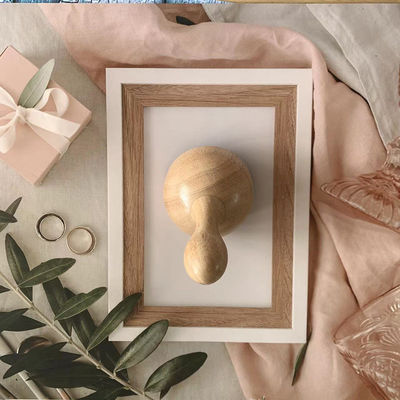 2023 Custom Gua Sha Anti-Cellulitis Holztherapie Schwedische Massagekuppe mit Massasstools für Körpermassage