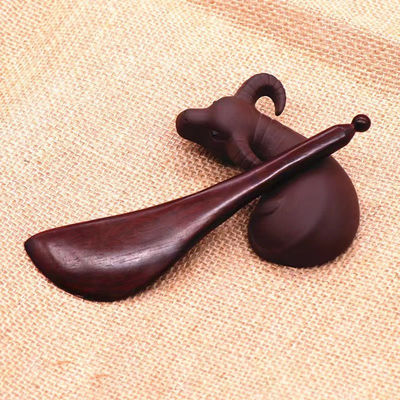 Red Rosewood Gua Sha Pen angepasstes Logo verfügbar für Körpergesundheit Therapie und Akupunktur Massage Stick