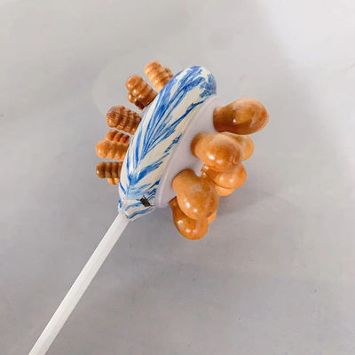 Körpermassage Ausrüstung Bestseller Infrarot Massage Hammer für Bambus Gesundheit Holz Rücken Schulter und Hals Massage Stick