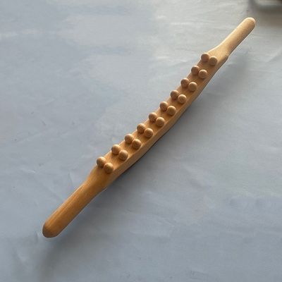 Körpermassage Ausrüstung Holz Gua Sha Massage Stick Gesicht und Körper Bagger Meridian Muskel Fascia Entspannung Physiotherapie Werkzeug