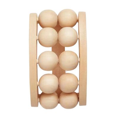 Braunes Holz-Total-Body-Massager für Rücken-Hals-Bein-Arm kundenspezifisches Logo erhältlich