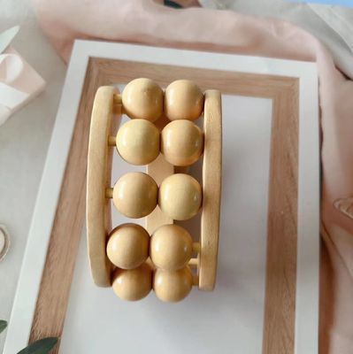 2024 Holz Gua Sha Meridian Ball Massager Körper Muskeln Massage Roller für den ganzen Körper Entspannung und Spa Selbstversorgung