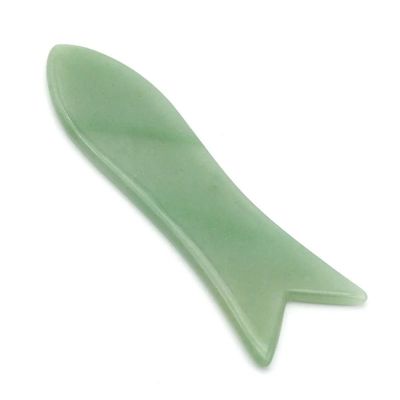 2024 Massage Guasha Scarping Grün Aventurin Gua Sha Brett für die Lymphdrainage