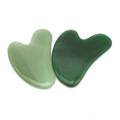 2024 Massage Guasha Scarping Grün Aventurin Gua Sha Brett für die Lymphdrainage