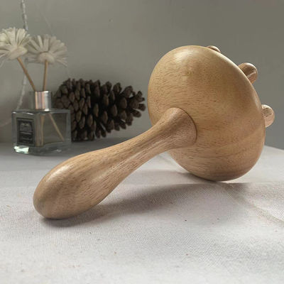 2024 Pilzkuppe Körperkontur Roller Lymphdrainage Therapie Gua Sha Holz Trigger Point Massager für die Leistung