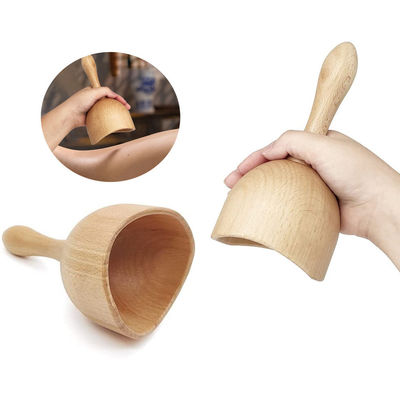 Personalisiertes Logo verfügbar ab 2024 Ankunft Holzmassage Tasse Gua Sha Terapia De Madera Kolumbianische Holztherapie Werkzeuge Set