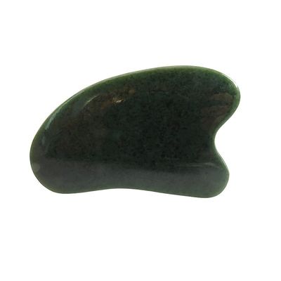 Gesichtsmassager Naturnephrit Jade Stein Gua Sha Board für Gesicht und Körper Hautpflege SPA Akupunktur Therapie Behandlung