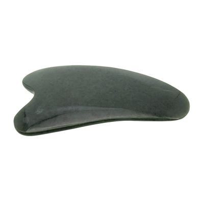 Gesichtsmassager Naturnephrit Jade Stein Gua Sha Board für Gesicht und Körper Hautpflege SPA Akupunktur Therapie Behandlung