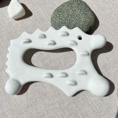 Anpassungsfähiges Gua Sha Massagetool Creme Guasha Steinbrett für das Schaben von Weichgewebe an den Hinterbeinen Arme Hals Schulter SPA