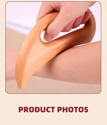 Holztherapie Gesichtsmassage Werkzeug Beat Handbuch Holz Fuß Akupunktur Massager für Rücken und ganzen Körper