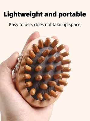 Gesichtsmassager Holzmassagetool für Körpertherapie Sammlung Braun Holz Skulpturtherapie 2023 Ankünfte