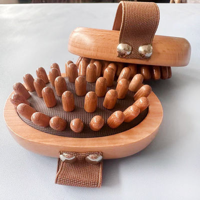 Gesichtsmassager Holzmassagetool für Körpertherapie Sammlung Braun Holz Skulpturtherapie 2023 Ankünfte