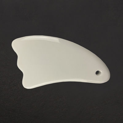 2024 Design Multi-Funktion Einzigartiges Keramik Guasha Schaben Gesichtskörper Gua Sha Massager für Gesicht und Körper Verjüngung