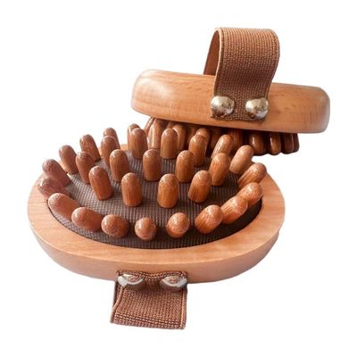 Handheld Buchenholz Gua Sha Bürste für Hausmassage Dredge Meridiane und verbessern Sie die Hautpflege Routine zu Hause