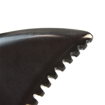 Custom Logo Sägezahn Schwarz Bian Stein Körper Gesichtsmassage Guasha Board für 2024 Ankünfte und personalisiertes Logo erhältlichd