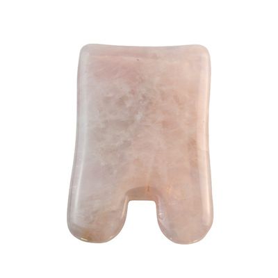 Rose Quarz Gua Sha Massagetool für Selbstpflege Spa Gesichtslifting Schönheitsgeräte Körpermassage Custom Logo