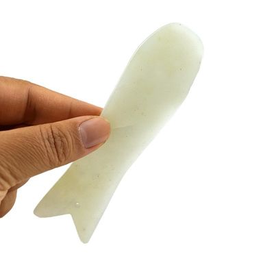 Körpermassager Eigenschaften Massager Xiuyan Jade Fisch Gua Sha Gesichtspflege-Tool Anti-Aging Guasha Gesichts-Tool