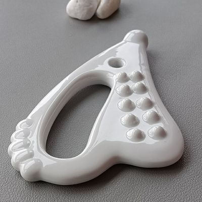 Hautpflege Gua Sha Gesichtsmassager Guasha Lymphdrainage-Werkzeug für Gesicht und Körpermassage Keramik Guasha Board
