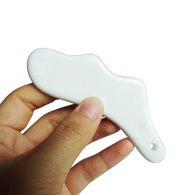 Gesichtsmasse Gua Sha Massagetool Körper Schrauben Platte Keramik Fett reduzieren statische kostenlose tragbare für Frauen Erwachsene