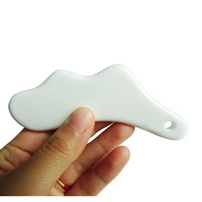 Gesichtsmasse Gua Sha Massagetool Körper Schrauben Platte Keramik Fett reduzieren statische kostenlose tragbare für Frauen Erwachsene