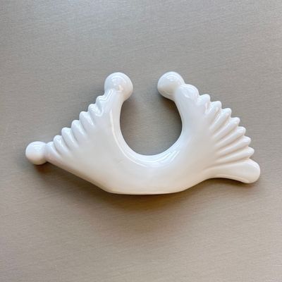 Customized Logo Availabled Keramik Guasha Werkzeug für Bestseller Guasha Massage Gesichter Handentziehungen Erleichterung nach dem Training