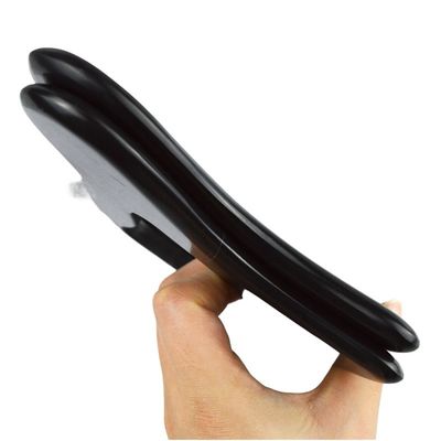 Körpermassage 2024 100% natürliche schwarze Bianstone Massage Guasha Werkzeuge Gesichtsmassage Jade Guasha Stein Board