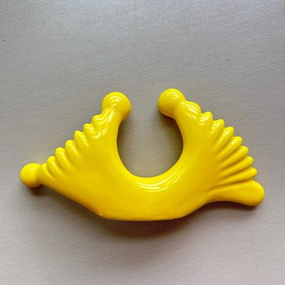 Personalisiertes Logo verfügbard Stil Doppelkopf Massage Keramik Gua Sha Werkzeug für Körper Hals Gesicht Selbstpflege Haut Gesichts Spa