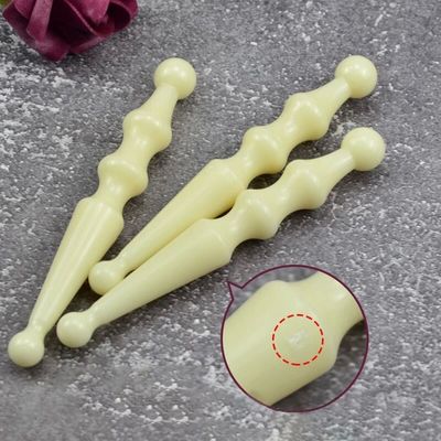 Massage-Stift Natürliche Harz Fußmassager Stick Back Akupunktur Chinesische Medizin Guasha Schönheitsmittel für Gesichtsmassage