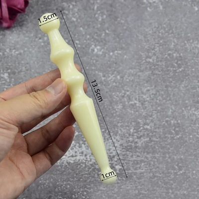 Massage-Stift Natürliche Harz Fußmassager Stick Back Akupunktur Chinesische Medizin Guasha Schönheitsmittel für Gesichtsmassage