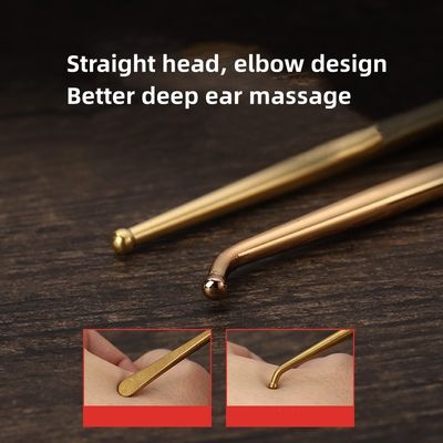 Gold-Funktion-Handbuch-Reflexologie-Stift für die Gesundheitsversorgung Gewebetherapie-Massage-Stick