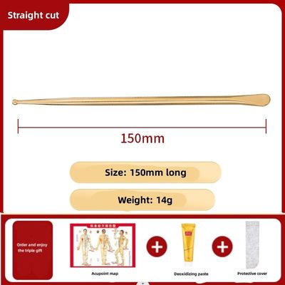 Gold-Funktion-Handbuch-Reflexologie-Stift für die Gesundheitsversorgung Gewebetherapie-Massage-Stick