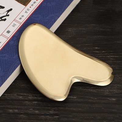 Körpermuskeln Messing-Scraping-Werkzeuge für Gesichtsmassage Entgiftung Gesundheitsfürsorge Kupfer GuaSha Board Erleichterung von Müdigkeit Cellulite Massager