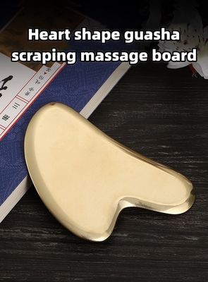 Körpermuskeln Messing-Scraping-Werkzeuge für Gesichtsmassage Entgiftung Gesundheitsfürsorge Kupfer GuaSha Board Erleichterung von Müdigkeit Cellulite Massager