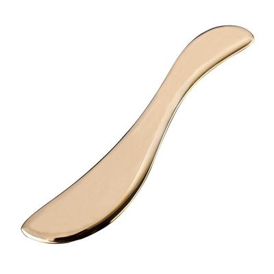 Körpermassage Gua Sha Tool Kit Messing Platte Schaben Massage Konkave Form Brett für Nacken und Beine