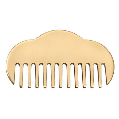 Facial Guassha Scraping Tool 100% Messing Gua Sha Kamm zur Verbesserung der Blutzirkulation und Massage