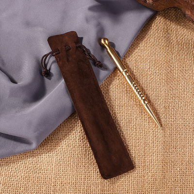 Customized Logo Availabled Messing Griff 2024 Stil Kupfer Auge Ohr Gua Sha Massage Stick für Gesichts Akupunktur Import