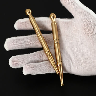 Ganzkörpermassage-Therapie-Werkzeug Messing Kupfer-Handbuch Akupressur-Reflexologie-Stift für Körpergesundheit Akupunktur-Stick