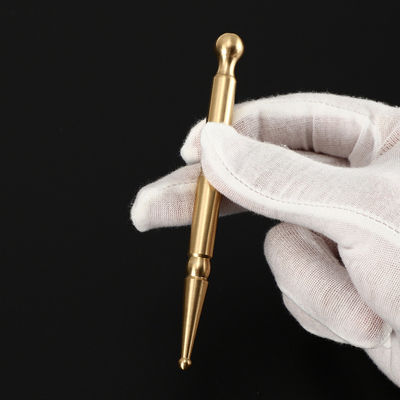 Ganzkörpermassage-Therapie-Werkzeug Messing Kupfer-Handbuch Akupressur-Reflexologie-Stift für Körpergesundheit Akupunktur-Stick