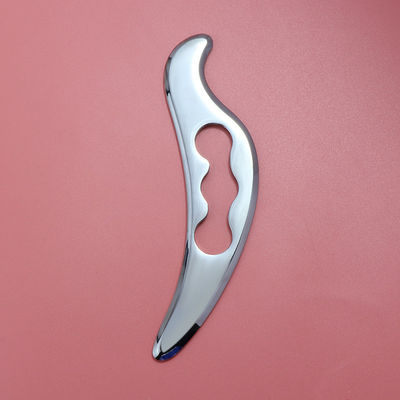Körper- und Gesichtsmassager Mode Edelstahl Gua Sha Kopfhaut Massagebrett zur Hautrevitalisierung