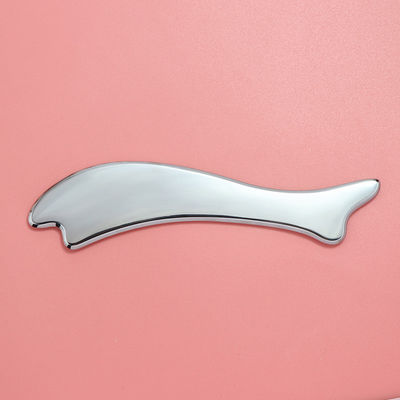 Körper- und Gesichtsmassager Mode Edelstahl Gua Sha Kopfhaut Massagebrett zur Hautrevitalisierung