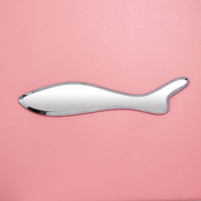Körper- und Gesichtsmassager Mode Edelstahl Gua Sha Kopfhaut Massagebrett zur Hautrevitalisierung