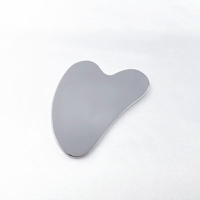 Körper Muskeln Herz Form Edelstahl Metall Gua Sha Schrauben Guasha Brett Gesichts-Spa Massager Meridian Massage Hautpflege Schönheitssalons Werkzeug